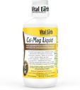 Vital Earth Minerals Cal-Mag Vedelik - Kaltsium Magneesium Lisa D3, K2, Boor ja Fulvic Acid Kiirem imendumine, 32 Oz + 1 Oz Cup