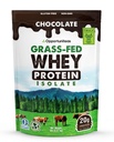 Opportuniteas Grass Fed Chocolate Whey Protein Isolaatpulber - 20 g valgupulber ilma kunstlike magusaineteta, hormoonivabad lehmad, Non GMO - 5lb