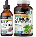 BIO KRAUTER Piimaohaka tinktuur 4 Fl. Oz. & Stinging Nettle 250 kapslit