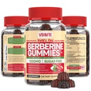 Berberiin koos Ceylon Cinnamon Gummies - suhkruvaba, 98% puhas ja 10x imendumine - 1200mg HCL Orgaaniline Berberine Supplement kaalulangus, immuunsus, ainevahetus ja seedetrakti tervis (30 päeva)
