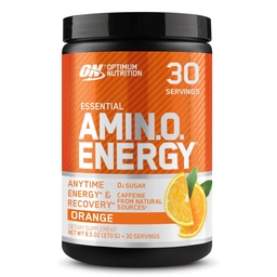 Optimaalne toitumine Amino Energia - Pre Treening rohelise tee, BCAA, Aminohapete, Keto Sõbralik, Rohelise Kohviekstrakti, Energiapulber - Apelsinijahuti, 30 Servings (pakendamine võib varieeruda)