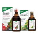 Floradix poolt Salus Gallexier Taimsed Bitters (8,5 oz) & Raud ja maitsetaimed (23,7 oz) Bundle - Taimne Bitter seedesüsteemi toetuseks * - Raualisandi tervisliku energia toetuseks *