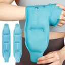 Comfytemp Wrist Ice Pack Wrap Carpal Tunnel Relief, 2 pakendit, FSA Abikõlblikud, Gel Jääpaketid vigastuste jaoks, mida saab taaskasutada randmevalu, kuuma külma kompressi traks, kirurgia taastamise esemed Kingitused Mehed Naised