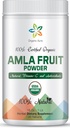 Sertifitseeritud orgaaniline Aura Amla pulber 16Oz - 1Lb. Loodusliku C-vitamiini jõuallikas. Toetab immuunsust ja elujõudu.