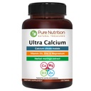 Puhas toitumine Ultra Kaltsium 1000mg koos VIT D3 + K2 | 120 Tab | Väga imenduv kaltsiumilisandi kaltsiumtsitraatmalaat, VIT D3, K2, Moringa Oleifera, Magneesium ja tsink.