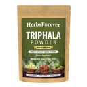 Herbsforever Triphala Churna Pulber Traditsiooniline Ayurveda Formulation Toetab Detoxification and Rejuvenation Non GMO, Vegan 454 GMS