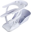 Navage Countertop Caddy - Nasali nina niisutussüsteemi salvestamise Caddy korraldaja - 3-tasandiline nina puhastusvahendite korraldaja eemaldatava salvega - Plastist Caddy Ainult - Nasaalse hoolduse tarvikud