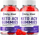 (2 Pack) Belly Blast Keto ACV Gummies - Advanced Formula Belly Blast Keto Plus ACV Gummies Apple Cider äädikas, kaalujälgimine, BellyBlast ACV toidulisand Arvustused Mehed Naised (120 Gummies)