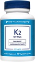Vitamiin Shoppe Vitamiin K2-100 MCG (90 taimetoitlast kapslit)