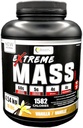 Extreme Mass Mass Gainer Lihaste Ehitaja, 10 lb (4,54 kg) vähem suhkrut intensiivne treening valmistatud kõrge kalorsusega rikastatud vadakuvalk (Vanilla)