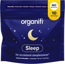 Organifi Sleep - Sleep Support koos Valerian Juur, Lavendel, GABA ja L-theanine - No melatoniini - Rahustav ja lõõgastav öine jook - No gluteeni, piima või soja