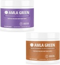 Amla Powder & Green Tea Superfood Supplement koos Elderberry & Pumpkin Spice, Organic, Vegan, 30 Servings