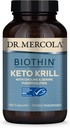 Dr Mercola, Keto Krill Oil Supplement, 90 Servings (180 kapslit) Omega 3 rasvhapped, MSC sertifitseeritud, Non GMO, Soy-Free, Gluteenivaba