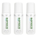 Biofreeze Professional Pain Relief Roll On põlvedele, kaelale, puusadele, liigestele ja õlale, Lihtne seljavalu Valu Reliever, valu lihaste leevendamine, Roll-On Menthol Gel 3 Fl Oz (3. pakk)