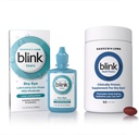 BLINK pisarad määrduvad silmatilgad, 1 fl oz (30 ml) Silmahooldus kerge kuni mõõduka kuiva silma jaoks, hüaluronaat hüdratsiooni suurendamiseks NutriTears kliiniliselt tõestatud täiendus kuivadele silmadele, 50 Softgels