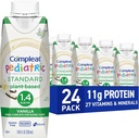 Comple Pediatric Standard 1.4mL, Plant Based Nutritionally Complete Shake, Tube Feeding Formula, Vanilla Flavor, 24 Pack