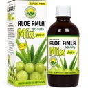 Basic Ayurveda Aloe Amla Mix Mahl | Aloe Vera ja Amla puuvilja segu | Esimene pressitud neitsimahl | Taimepõhine igapäevane jook | Vegan & Non-GMO | 16.23 Fl Oz (2. pakk)