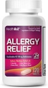 HealthA2Z Feksofenadiinvesinikkloriid 180mg, antihistamiin allergia leevendamiseks, 24-tunnine antihistamiin allergia leevendamiseks (120 loend (1. pakk))
