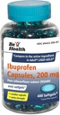 Be Health Mini Ibuprofeen 200 Mg Softgels, valu leevendaja / palaviku vähendaja, valmistatud USAs, 400 Count