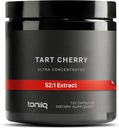 Tart Cherry Capsules - Ultra High Potency 52:1 Extract - Highly Concentrated - Third-Party Lab Tested for Purity & Quality - 120 Capsules