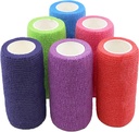 Ever Ready esmaabi Iseseisev sidusribad 4" x 5 Yards - 18 Count, Rainbow Colors