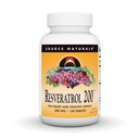 Allikas Naturals Resveratrol 200 tervislikuks vananemiseks *, 200 mg - 120 tabletti