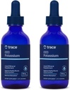 Trace Mineraalid Ioonne Kaalium - Täiendus Kaalium & Magneesium - Vedel täiendus, mis aitab kerge mineraalide imendumist - Tervislik aju ja lihasfunktsiooni täiendus - 2 fl oz (2 Pack) (66 Servings)