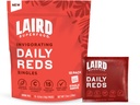Laird Superfood Antioxident Daily Reds pulber, vaba radikaalne võitlus segu, C-vitamiin, mangaan, 2 portsjonit puu- ja köögivilju ühe serveerimise kohta, 15 pakendit