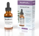 NASALFRESH MD - Eukalüpti eeterlik õli - nina niisutamine - ummikute leevendamine - ninapesu lisand - kõrge klassi eeterlik õli - puhastab ja niisutab nina läbipääsu - 1oz