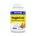 Enzymedica, VeggieGest, Seedeensüümid, Toetab Juhuslikku Gaasi Ja Puhuvat Reljeefi Kõrge Kiudainega Toitest, Vegan & Taimetoitlaste Dieetidele, Ensüümisegu Seedetrakti Tervis, 90 Count