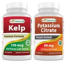 Kelp Supplement 150 Mcg & kaaliumtsitraat 99mg