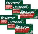 Excedrin Migreen Relief Ravimid, 24 kapslit (pakk 6)