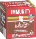 Licks Pill-Free Cat Immunity - Immune Support Cat Supplys - Hingamisteede toidulisandid - Tervisetarbed - Geelpakendid - 30 kasutus