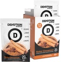 Pühendumus Toitumine Proteiin Pulbersegu | Gluteenivaba, Keto Sõbralik, Ei Lisatud Suhkruid | 1g MCT | 20g Vadaku & Micellar Valk | 12 Count Packets (Sinful Cinnamon)