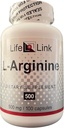 LifeLink L-arginiin | 500 mg x 100 kapslit | Lämmastikoksiidi prekursor | Tervislik verevool, südame tervis | Gluteenivaba & mitte-GMO | Valmistatud USA-s