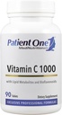 Patsient Üks C- vitamiin 1000 mg | Täiendus immuunsüsteemi tervise toetamiseks * | Lipiidimaatriks Plus bioflavonoidid tõhustatud imendumiseks | 90 tabletti