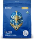 BIRDMAN Falcon Vegan Valgupulber Orgaaniline, Stevia & Sugar Free, Taimne Valk, Madal Carb, Piimavaba, Keto, Non Whey Valk, Probiootikum, Peaproteiin | Vanilla Maitse - 60 Servings - 3,9 lb