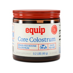 Equip Foods Core Bovine Colostrum Powder - 3000mg Grass Fed Colostrum Supplement - Soolestiku tervis, immuunsus, taastumine Lactoferrin Supplements - Keto Sõbralik Veiste ternespiim, 30 Servings, Maitsestamata
