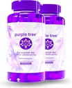 Purple tree Post-Celebration Wellness Supplement | Maksatoetus, Body Replenisher, Rapid Hydration | Dihüdromüritsetiin DHM, piimaohakas, elektrolüüdid, B-vitamiin, pajukoor, Quercetin (180 pillid)