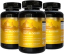 DHT Blocker meestele ja naistele, Gluteenivaba valem, Saw Palmetto, Stinging Nettle, roheline tee, Pygeum Bark & Pumpkin Seed | Juuksehooldusvahendid juuste kasvuks, 60 Count, Pack 3