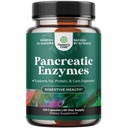 Loodused Käsitöö Pankreatiin Seedeensüümid Seedetrakti Tervis - Pankrease Ensüümid Inimestele Rasvsüsivesikuid ja Valgu Naised ja Mehed - Proteaas Amülaasi Ja Lipaasi Digestion -120ct