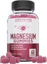Atlantis Nutrition Magneesium tsitraatkummid – 770 mg magneesiumtsitraat lastele ja täiskasvanutele | Toetab lihaste taastumist, leevendab krampe, soodustab rahulikkust ja paremat und | 60 vegankummi