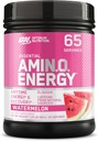 Optimaalne toitumine Amino Energia - Pre Treening rohelise tee, BCAA, Aminohapete, Keto Sõbralik, Rohelise Kohvi ekstrakt, energia pulber - arbuus, 65 serveerimist (pakendamine võib varieeruda)