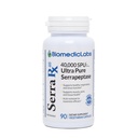 Serra-RX 40 000 SPU Serrapeptaas - happeresistentne proteolüütiline süsteemne ensüüm, mitte-GMO, Gluteenivaba, vegan, 90 Veg kapslit