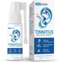 TUHIMO Tinnitus Relief Ringing kõrvad, Tinnitus Relief kõrvatilgad, Vähendada Kõrvamüra ja parandada kuulmist, 30 ml