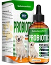 Probiootikumid koertele | Vedelad probiootikumid koertele ja kutsikatele | Prebiootikumid ja seedeensüümid | Soolestiku Flora tugi ja seedetrakti hooldus | Bacon Maitse | 2 Oz