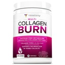 Hüdrolüüsitud kollageeni pulber kehakaalu langetamiseks - põletage Ultimate Beauty Complex Multi Peptides Pulber naistele, kellel on I II III V ja X tüüpi rasva põletamise toetus Maitsestamata 30 serveerimist
