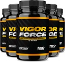 (5 Pack) Vigor Force for Men, Vigor Force High Performance Valem, Ametlik Vigor Force Mees pillid 8.50, Premium Ingredients for Maximum Effectiveness, Vigor Force Reviews VigorForced (300 kapslit)