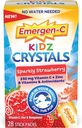 Emergen-C Kidz Crystals, On-The-Go Immune Support Supplement koos C-vitamiini, B-vitamiinide, tsingi ja mangaaniga, Sparkly Strawberry - 28 kleeppakendit