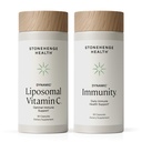 Stonehenge Health Dünaamiline liposomaalne C-vitamiin + dünaamiline immuunsus Bundle toidulisandid immuunsüsteemi, kollageeni sünteesi ja aju tervise toetamiseks